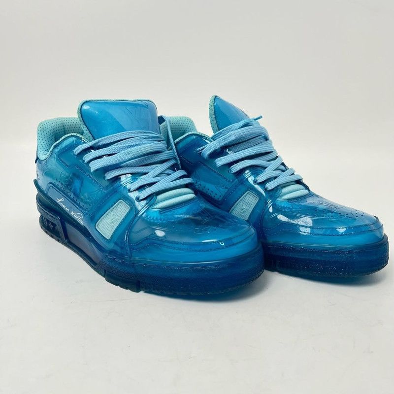 Louis Vuitton Louis Vuitton Trainer Low-Top Fashion Sneakers 0079 Size US 8.5 / EU 41-42 - 4 Thumbnail