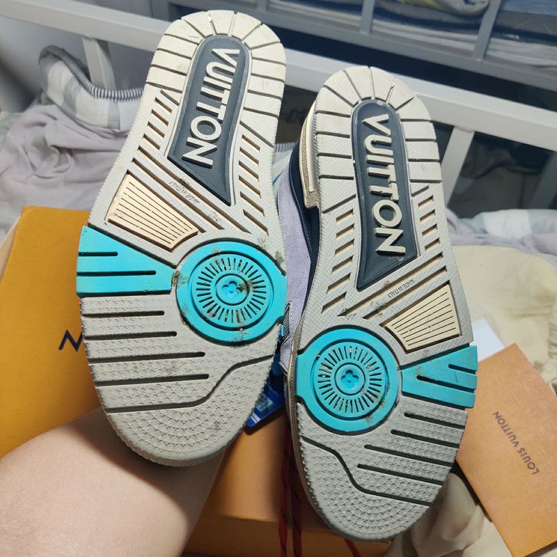 Louis Vuitton Louis Vuitton Vintage Logo High-Top Sneakers 0079 Size US 8.5 / EU 41-42 - 4 Thumbnail