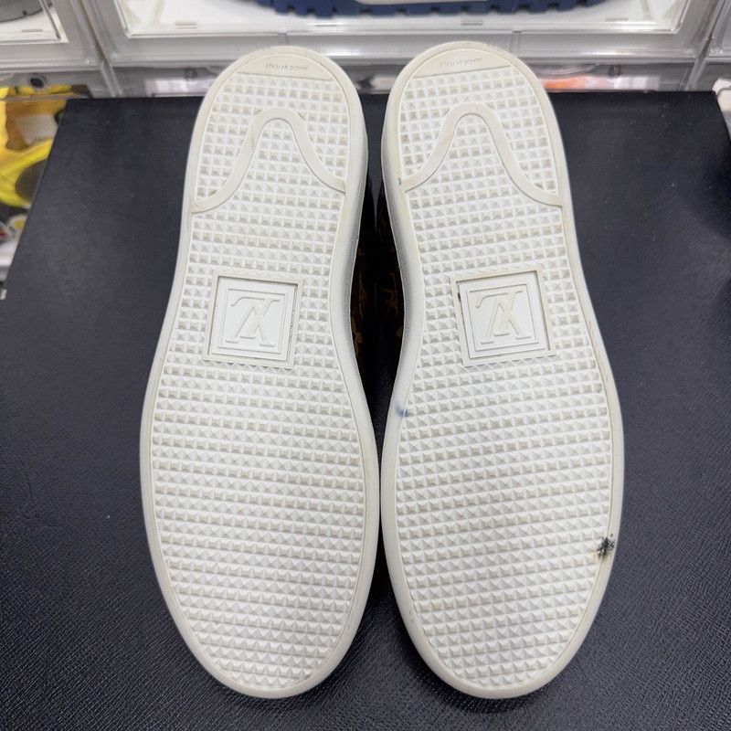 Louis Vuitton Louis Vuitton Casual Lace-Up Sneakers in Brown 0079 Size US 7.5 / EU 40-41 - 4 Thumbnail