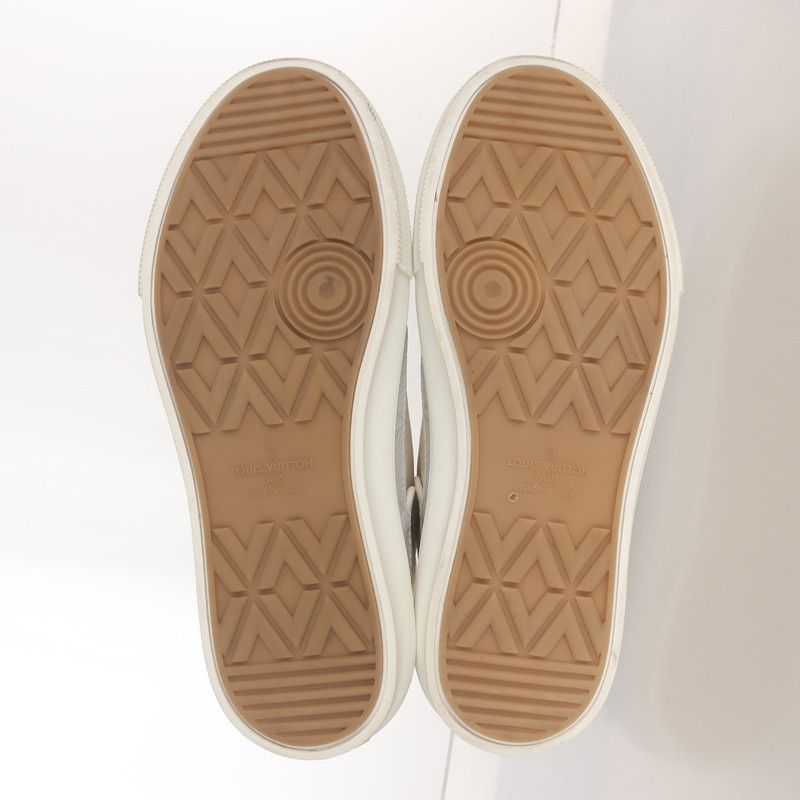 Louis Vuitton Louis Vuitton Monogram High-Top Sneakers in White 0079 Size US 7 / EU 40 - 6 Thumbnail