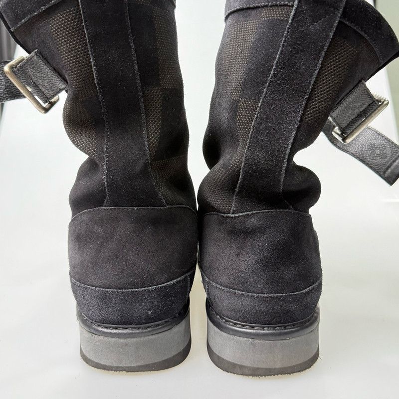 Louis Vuitton Louis Vuitton Checkerboard Snow Boots for Men and Women 0079 Size US 8.5 / EU 41-42 - 3 Thumbnail