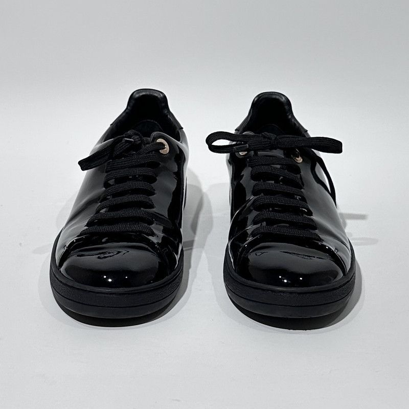 Louis Vuitton Louis Vuitton Stylish Casual Black Sneakers 0079 Size US 6.5 / EU 39-40 - 2 Thumbnail