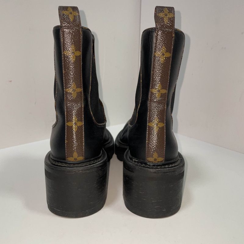 Louis Vuitton Louis Vuitton Black Chelsea Boots 0079 Size US 8.5 / EU 41-42 - 3 Thumbnail
