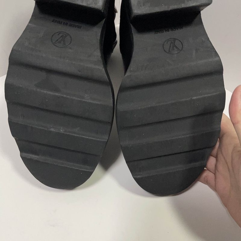 Louis Vuitton Louis Vuitton Black Chelsea Boots 0079 Size US 7.5 / EU 40-41 - 6 Thumbnail