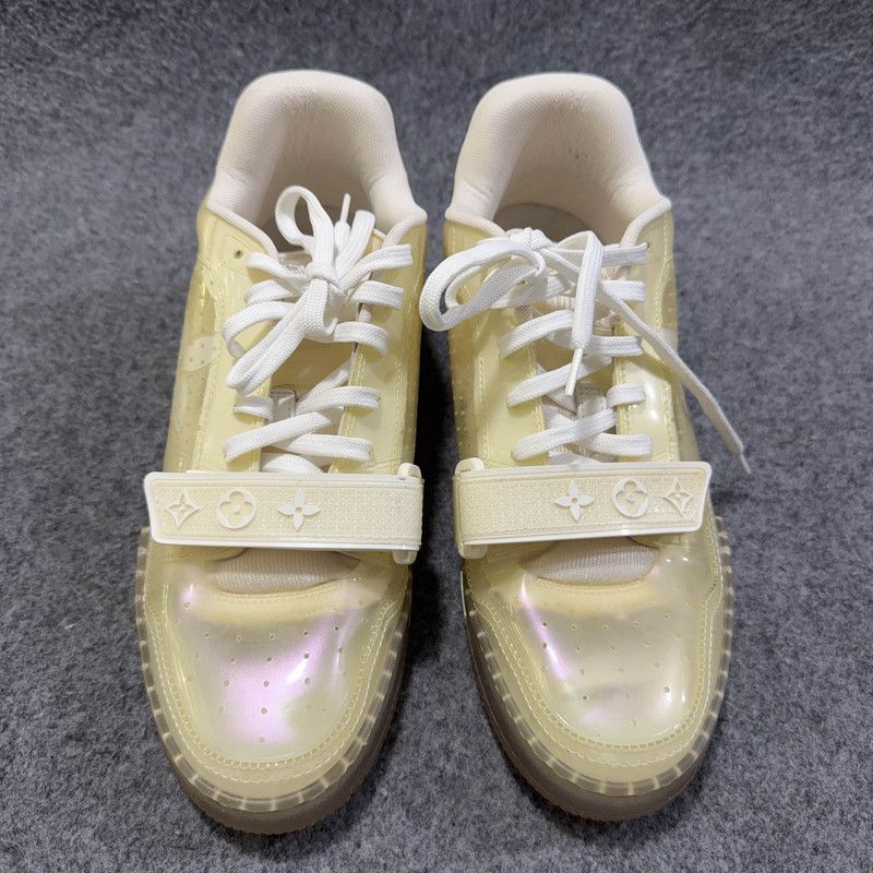 Louis Vuitton Louis Vuitton Transparent Logo Fashion Sneakers 0079 Size US 7.5 / EU 40-41 - 2 Thumbnail