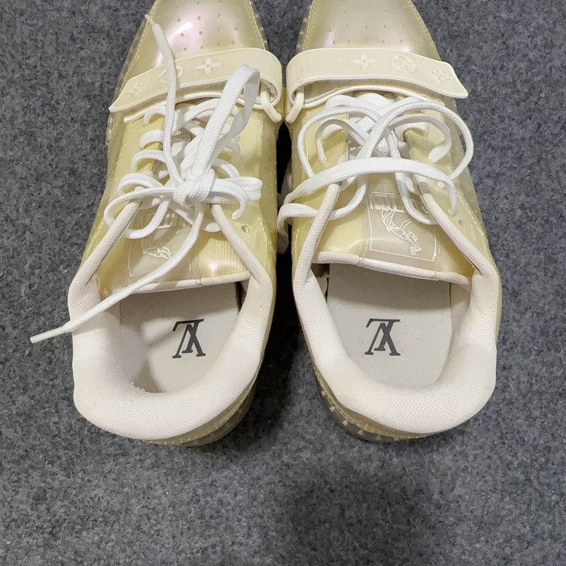 Louis Vuitton Louis Vuitton Transparent Logo Fashion Sneakers 0079 Size US 7.5 / EU 40-41 - 6 Thumbnail