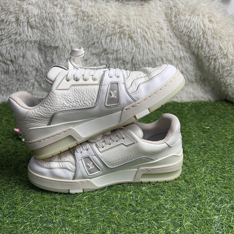 Louis Vuitton Louis Vuitton Trainer Low Top Fashion Sneakers 0079 Size US 7.5 / EU 40-41 - 6 Thumbnail