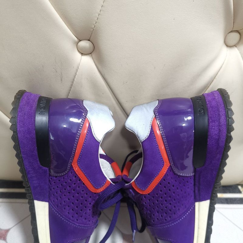 Louis Vuitton Louis Vuitton Purple Lifestyle Casual Sneakers 0079 Size US 5.5 / EU 38 - 13 Thumbnail