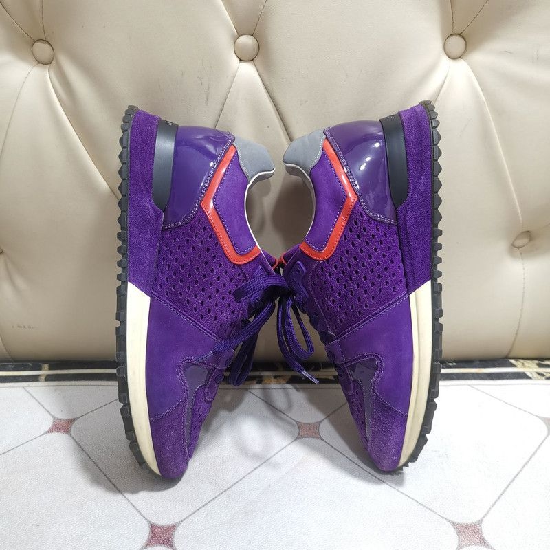Louis Vuitton Louis Vuitton Purple Lifestyle Casual Sneakers 0079 Size US 5.5 / EU 38 - 9 Thumbnail
