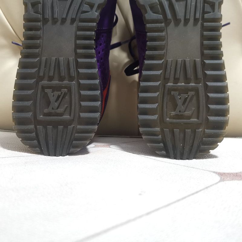 Louis Vuitton Louis Vuitton Purple Lifestyle Casual Sneakers 0079 Size US 5.5 / EU 38 - 6 Thumbnail