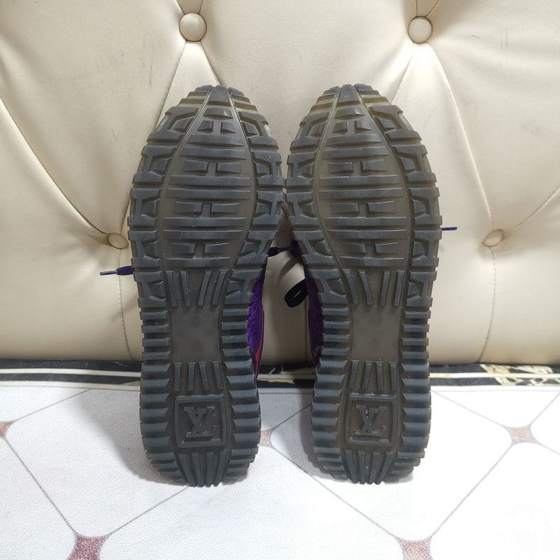 Louis Vuitton Louis Vuitton Purple Lifestyle Casual Sneakers 0079 Size US 5.5 / EU 38 - 4 Thumbnail