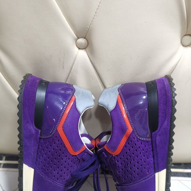 Louis Vuitton Louis Vuitton Purple Lifestyle Casual Sneakers 0079 Size US 5.5 / EU 38 - 12 Thumbnail