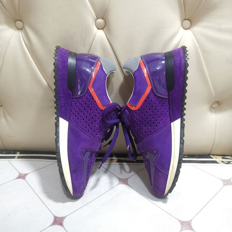 Louis Vuitton Louis Vuitton Purple Lifestyle Casual Sneakers 0079 Size US 5.5 / EU 38 - 8 Thumbnail