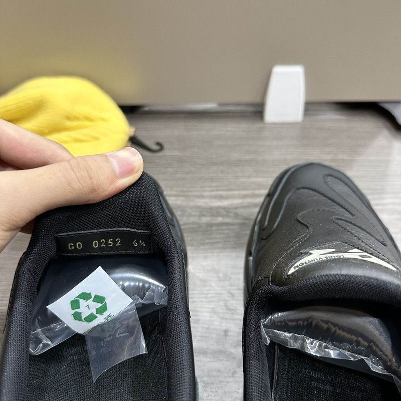 Louis Vuitton Louis Vuitton Runner Tatic Black Slip-On Shoes 0079 Size US 8.5 / EU 41-42 - 5 Thumbnail