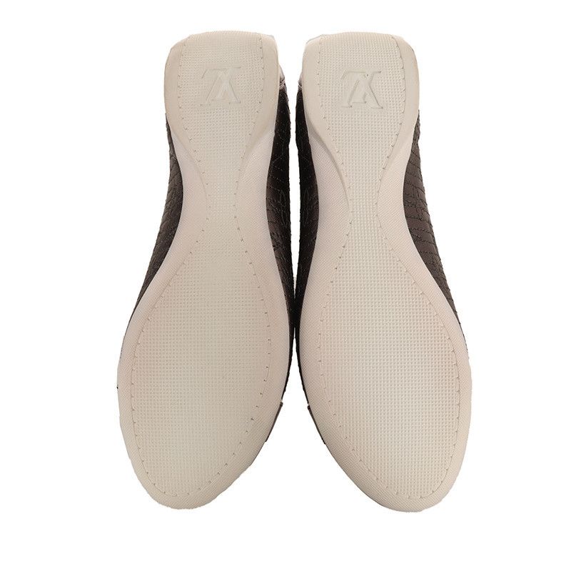 Louis Vuitton Louis Vuitton Round Toe Leather Flat Shoes 0079 Size US 6.5 / EU 39-40 - 6 Thumbnail