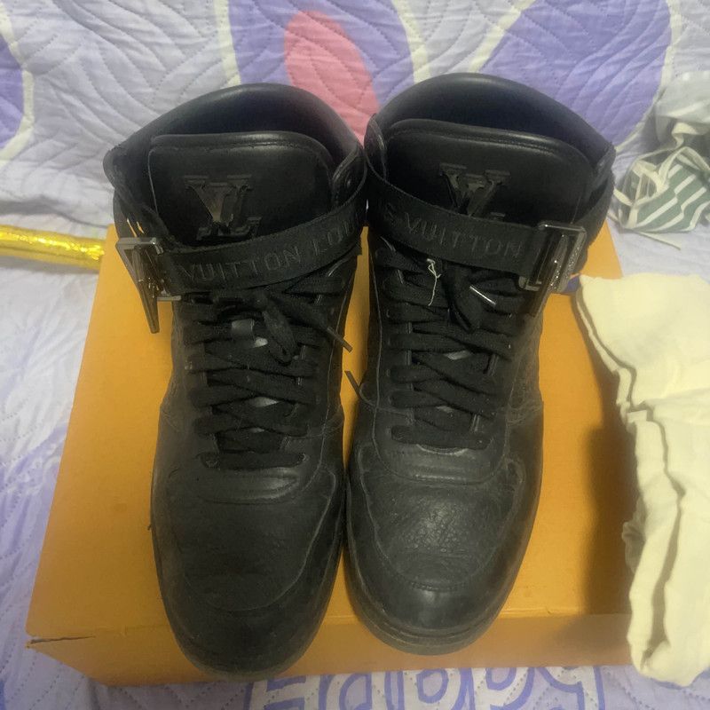 Louis Vuitton Louis Vuitton Rivoli Black Casual Sneakers 0079 Size US 8.5 / EU 41-42 - 2 Thumbnail