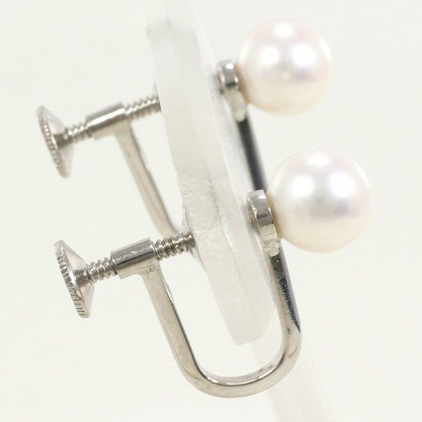Mikimoto Mikimoto Mikimoto K14WG Pearl Earrings Metal Earrings Size ONE SIZE - 2 Thumbnail
