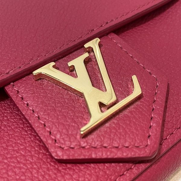 Louis Vuitton Louis Vuitton Louis Vuitton Lockme Calf Leather Long Wallet Leather Long Wallet M61277 DUTY FREE for USA Size ONE SIZE - 9 Thumbnail
