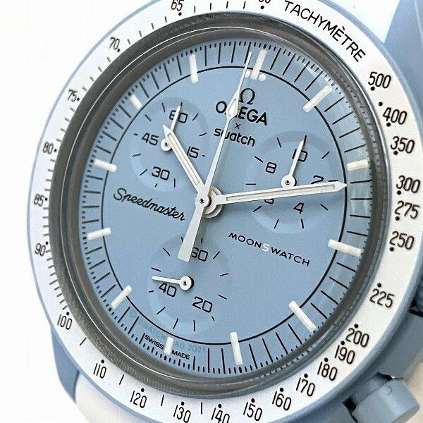 Omega Omega Omega × Swatch Speedmaster Plastic Quartz SO33L100 Size ONE SIZE - 4 Thumbnail
