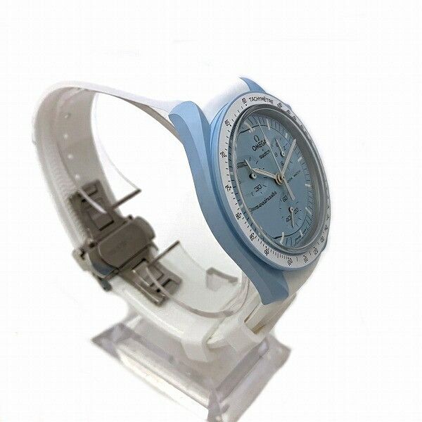 Omega Omega Omega × Swatch Speedmaster Plastic Quartz SO33L100 Size ONE SIZE - 3 Thumbnail
