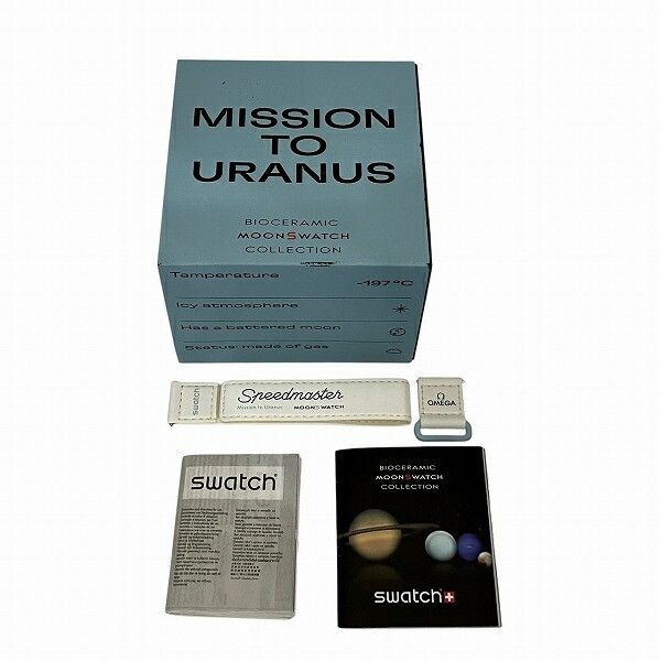 Omega Omega Omega × Swatch Speedmaster Plastic Quartz SO33L100 Size ONE SIZE - 9 Thumbnail