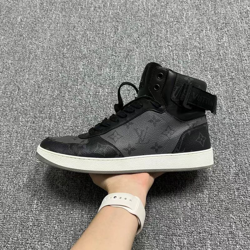 Louis Vuitton Louis Vuitton Rivoli High-Top Fashion Sneakers 0079 Size US 8 / EU 41 - 6 Thumbnail