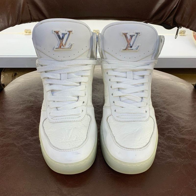 Louis Vuitton Louis Vuitton Rivoli High Top Fashion Sneakers 0079 Size US 7.5 / EU 40-41 - 2 Thumbnail