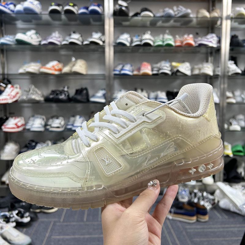 Louis Vuitton Louis Vuitton Monogram Trainer Low-Top Sneakers 0079 Size US 8 / EU 41 - 7 Thumbnail