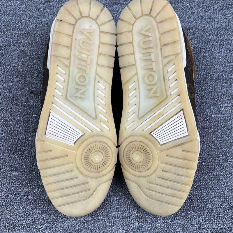 Louis Vuitton Stylish Brown Low-Top Trainers 0079
