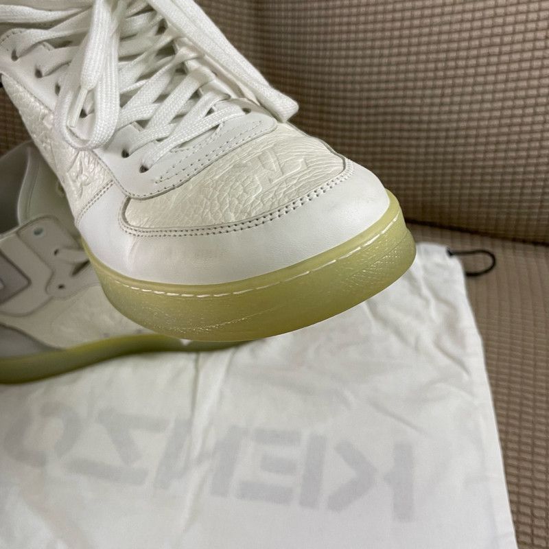 Louis Vuitton Louis Vuitton Rivoli High-Top Fashion Sneakers 0079 Size US 8 / EU 41 - 7 Thumbnail