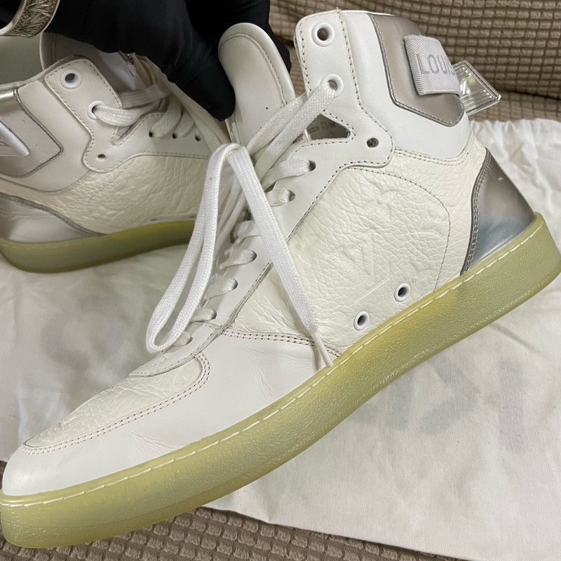 Louis Vuitton Louis Vuitton Rivoli High-Top Fashion Sneakers 0079 Size US 8 / EU 41 - 8 Thumbnail