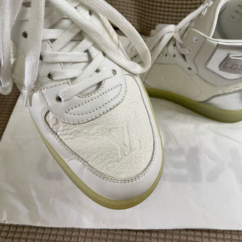 Louis Vuitton Louis Vuitton Rivoli High-Top Fashion Sneakers 0079 Size US 8 / EU 41 - 11 Thumbnail