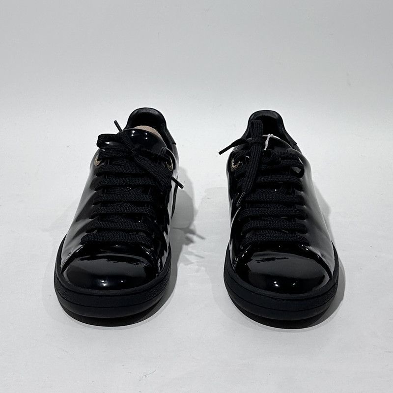 Louis Vuitton Louis Vuitton Black Low-Top Casual Sneakers for All 0079 Size US 5.5 / EU 38 - 2 Thumbnail