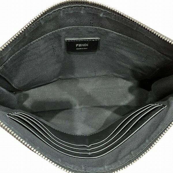 Fendi Fendi Fendi Diagonal Leather Clutch Bag Leather Clutch Bag 7VA491 DUTY FREE for USA Size ONE SIZE - 5 Thumbnail