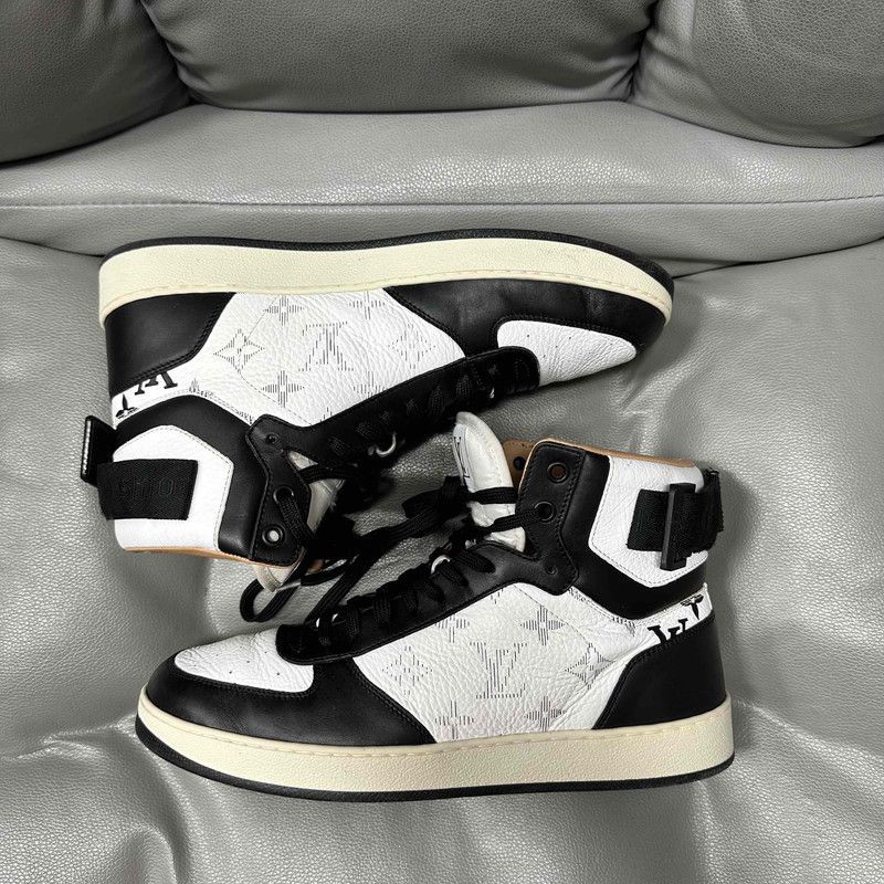 Louis Vuitton Louis Vuitton Rivoli Black Fashion Sneakers 0079 Size US 7.5 / EU 40-41 - 7 Thumbnail