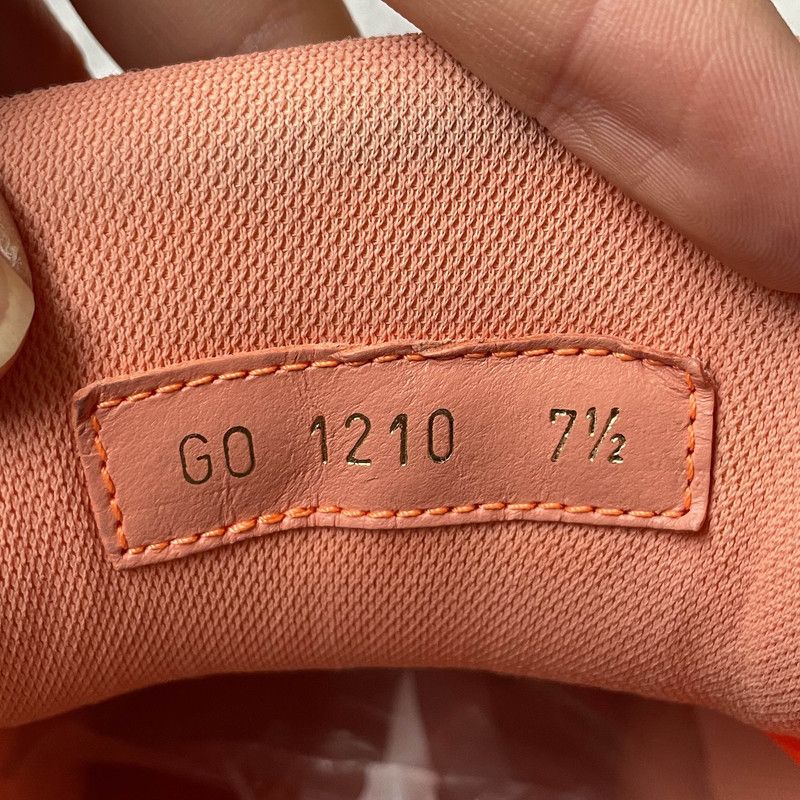 Louis Vuitton Virgil Louis Vuitton Orange Fashion Sneakers 0079 Size US 8 / EU 41 - 5 Thumbnail