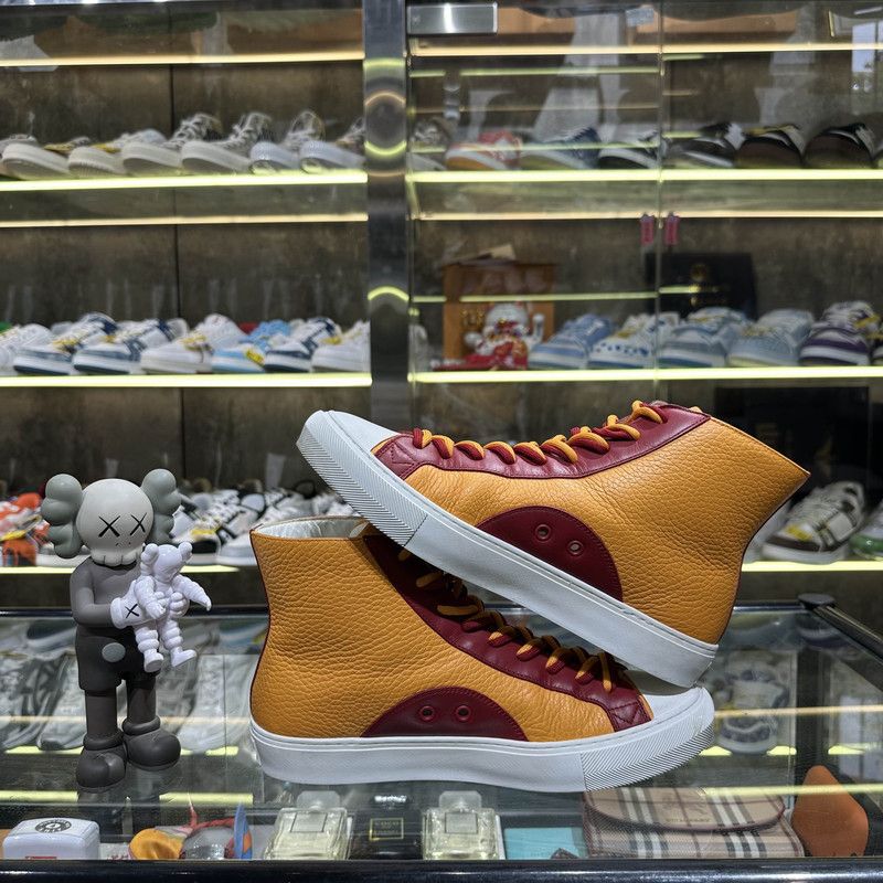 Louis Vuitton Louis Vuitton Tattoo Casual Sneakers in Red and Yellow 0079 Size US 7.5 / EU 40-41 - 8 Thumbnail