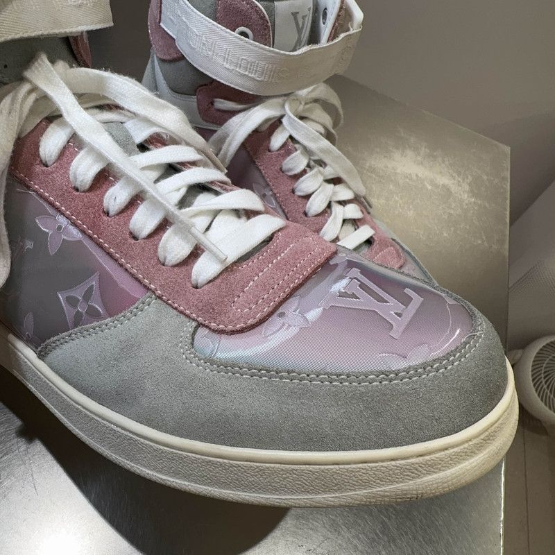 Louis Vuitton Louis Vuitton Rivoli High-Top Fashion Sneakers 0079 Size US 9.5 / EU 42-43 - 9 Thumbnail