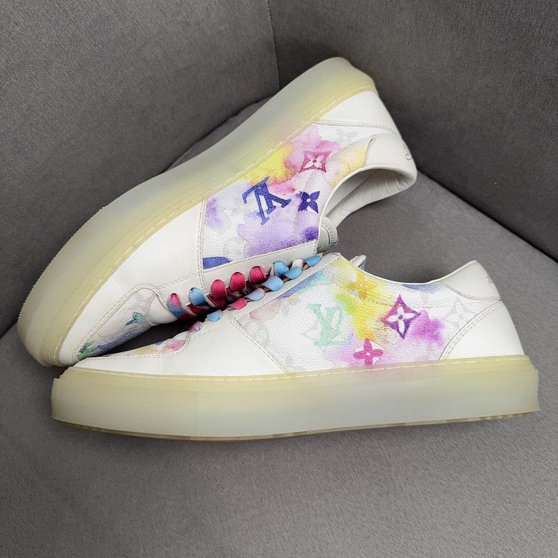 Louis Vuitton Louis Vuitton Colorful Casual Fashion Sneakers 0079 Size US 8 / EU 41 - 8 Thumbnail