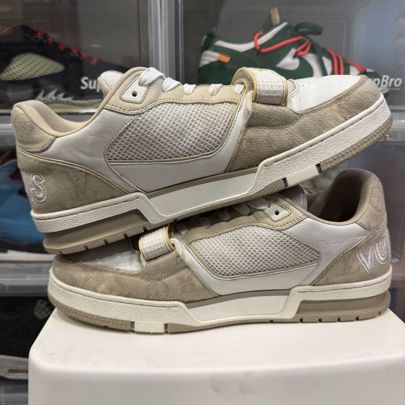 Louis Vuitton Louis Vuitton Trainer Low Top Fashion Sneakers 0079 Size US 9.5 / EU 42-43 - 7 Thumbnail