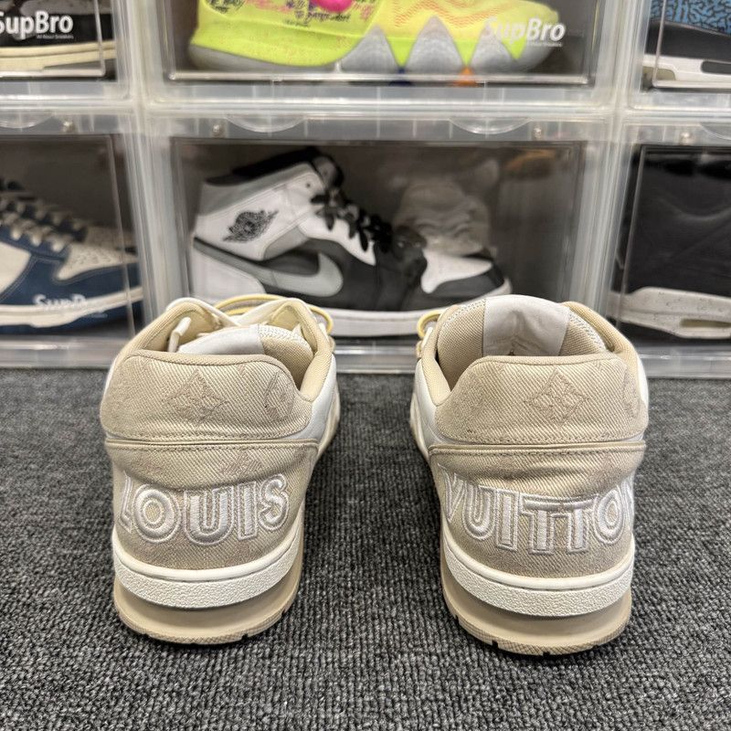 Louis Vuitton Louis Vuitton Trainer Low Top Fashion Sneakers 0079 Size US 9.5 / EU 42-43 - 3 Thumbnail
