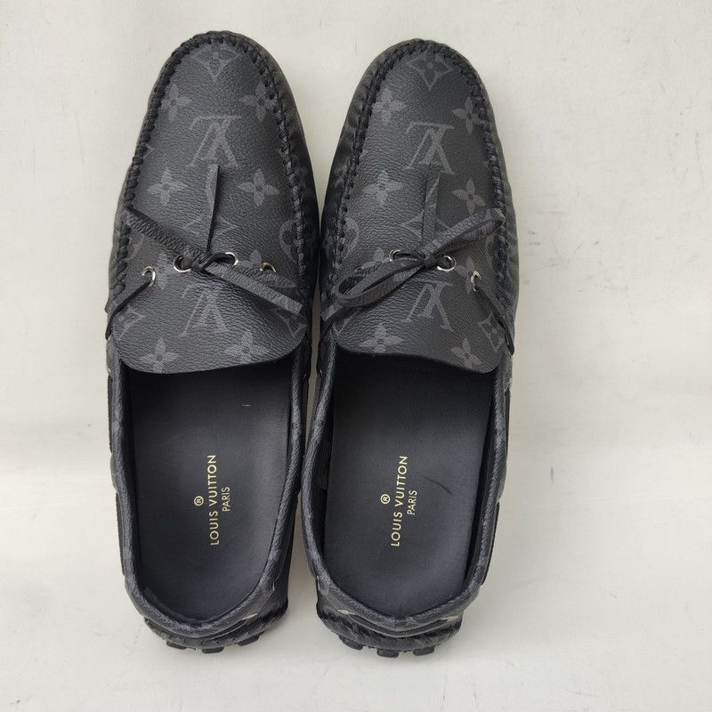 Louis Vuitton Louis Vuitton Arizona Monogram Eclipse Casual Shoes 0079 Size US 8 / EU 41 - 7 Thumbnail
