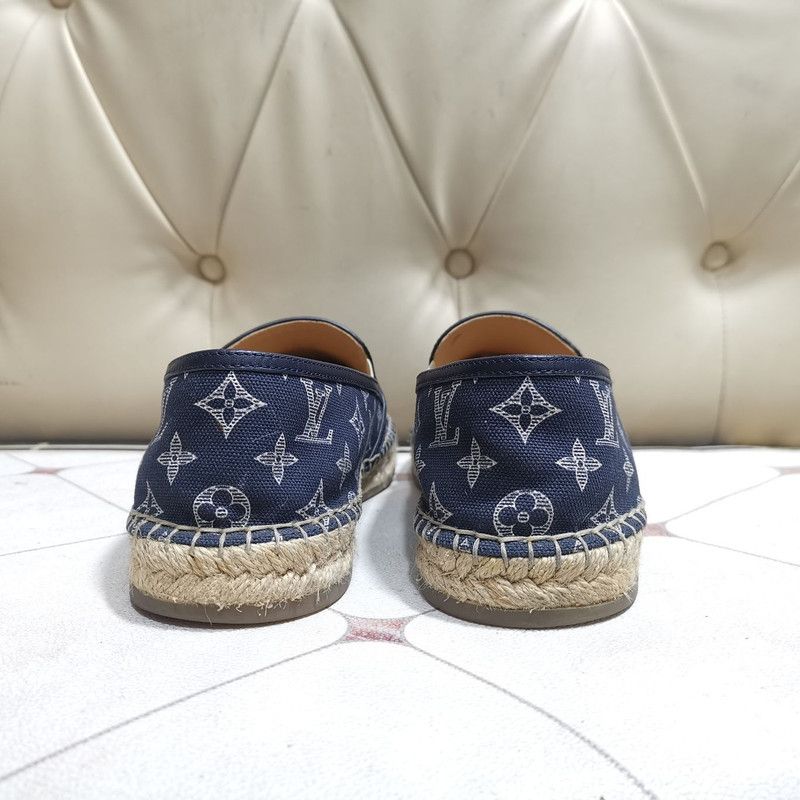 Louis Vuitton Louis Vuitton Casual Blue Espadrilles for Men 0079 Size US 9 / EU 42 - 3 Thumbnail