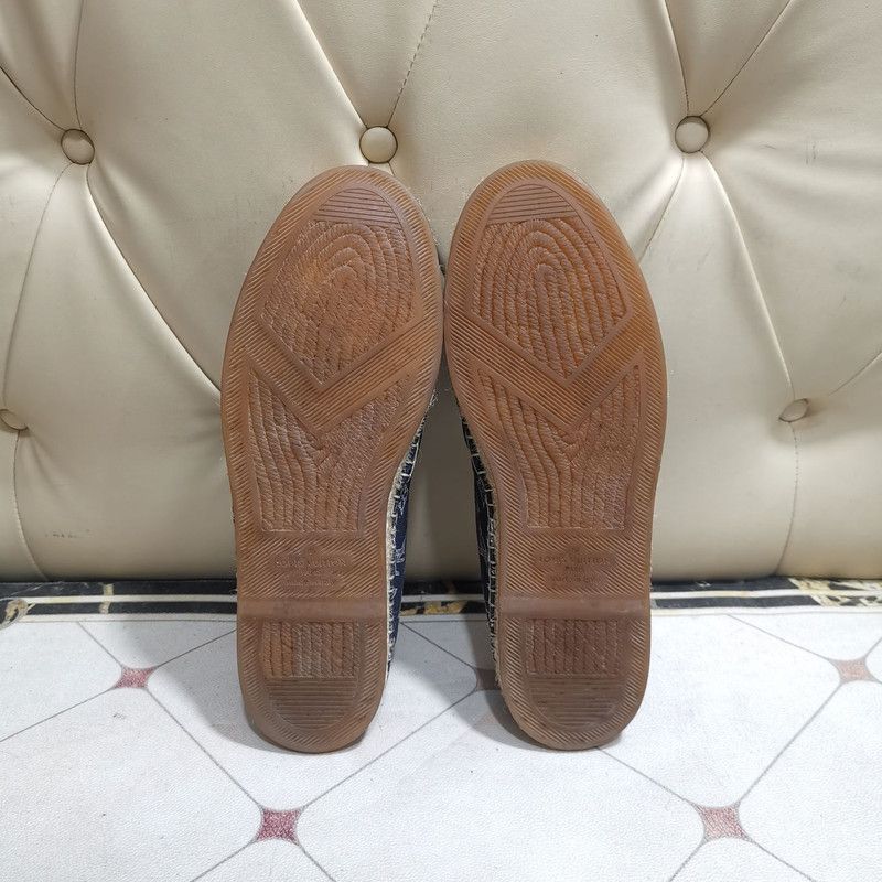 Louis Vuitton Louis Vuitton Casual Blue Espadrilles for Men 0079 Size US 9 / EU 42 - 4 Thumbnail