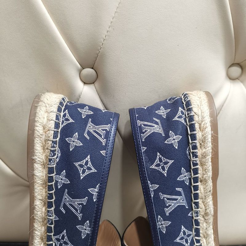 Louis Vuitton Louis Vuitton Casual Blue Espadrilles for Men 0079 Size US 9 / EU 42 - 11 Thumbnail