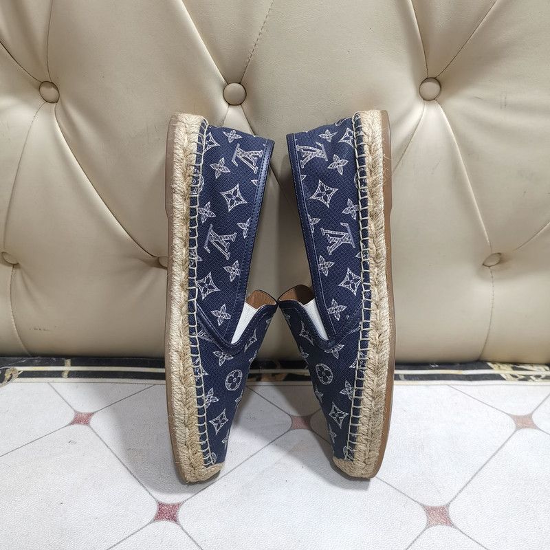 Louis Vuitton Louis Vuitton Casual Blue Espadrilles for Men 0079 Size US 9 / EU 42 - 9 Thumbnail