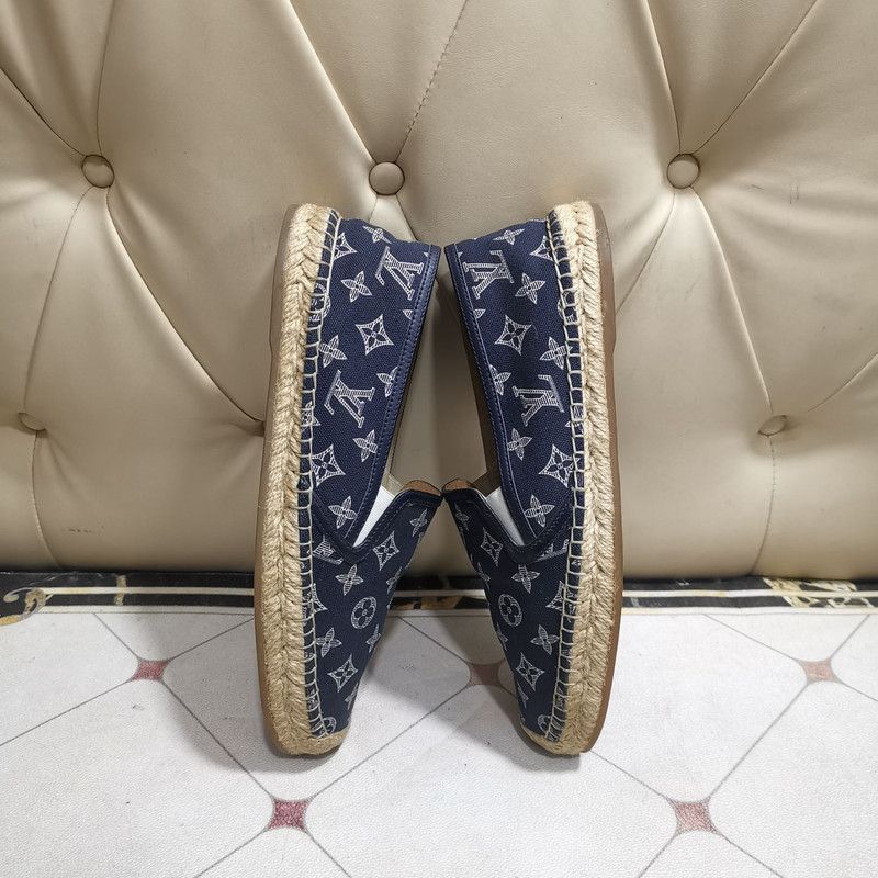 Louis Vuitton Louis Vuitton Casual Blue Espadrilles for Men 0079 Size US 9 / EU 42 - 8 Thumbnail