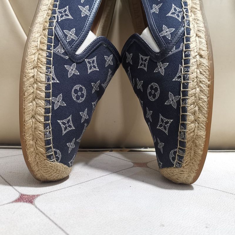 Louis Vuitton Louis Vuitton Casual Blue Espadrilles for Men 0079 Size US 9 / EU 42 - 13 Thumbnail