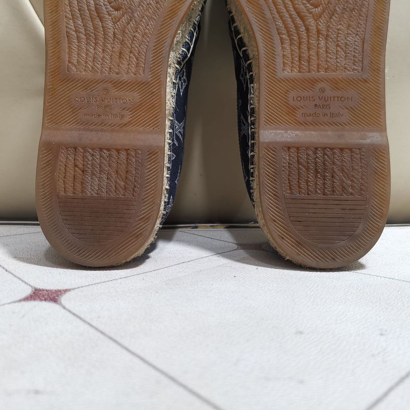 Louis Vuitton Louis Vuitton Casual Blue Espadrilles for Men 0079 Size US 9 / EU 42 - 6 Thumbnail