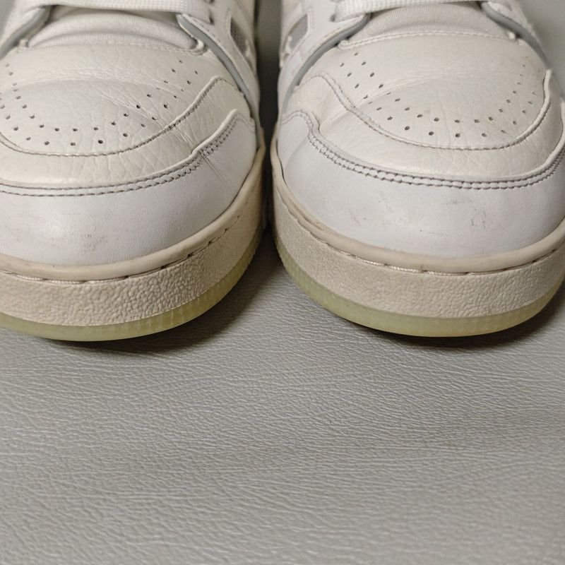 Louis Vuitton Louis Vuitton White Trainer Fashion Sneakers 0079 Size US 8.5 / EU 41-42 - 10 Thumbnail
